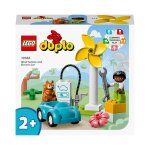 Lego duplo - l'olienne et la voiture lectrique - 10985