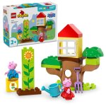 Lego duplo - le jardin et la cabane dans l'arbre de peppa pig - 10431