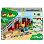 Lego duplo - les rails et le pont du train - 10872