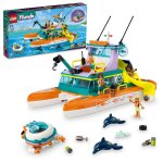 Lego friends - le bateau de sauvetage en mer - 41734