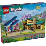 Lego friends - les maisons familiales d'olly et de paisley - 42620