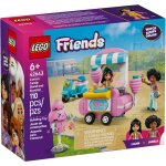 Lego friends - stand de barbes  papa et scooter - 42643