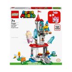 Lego super mario - ensemble d'extension la tour gele et le costume de peach chat - 71407