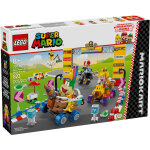 Lego super mario - mario kart - b�b� peach et ensemble de grand prix - 72036