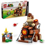 Lego super mario - mario kart - donkey kong et dk jumbo - 72033