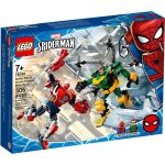 Lego marvel - la bataille des robots de spider - man et docteur octopus - 76198