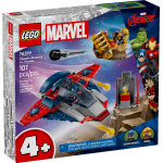 Lego marvel - captain america contre thanos - 76319