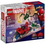 Lego marvel - la course - poursuite en moto : spider - man contre docteur octopus - 76275