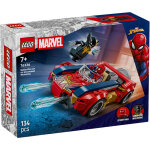 Lego marvel - spider - man et sa voiture contre wolverine v�nomis� - 76336