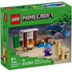Lego minecraft - l'expdition de steve dans le dsert - 21251
