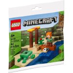 Lego minecraft - la plage de la tortue (polybag) - 30432