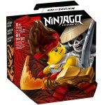Lego ninjago - set de bataille pique - kai contre skulkin - 71730
