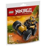 Lego ninjago - la voiture du ninja cole (polybag) - 30723