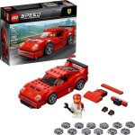Lego speed champions ferrari f40 competizione 75890 building kit , new 2019 (198 piece)