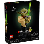 Lego star wars - le buste de yoda - 75438