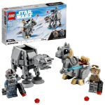 Lego star wars - microfighters at - at contre tauntaun - 75298