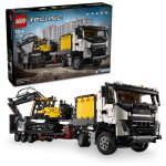 Lego technic - camion volvo fmx et pelleteuse �lectrique ec230 - 42175