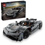 Lego technic - hypercar koenigsegg jesko absolut grise - 42173