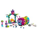 Lego trolls world tour - le bus chenille arc - en - ciel - 41256