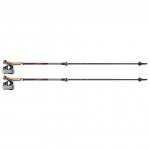 Leki - instructor lite - bâtons de marche nordique taille 100 - 125 cm, gris / rouge Leki - instructor lite - bâtons de marche nordique taille 100 - 125 cm, gris / rouge