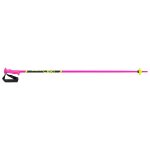 Leki - kid's racing kids - btons de ski taille 100 cm, rose / jaune