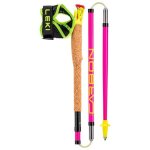 Leki - ultratrail fx. one - b�tons de trail taille 135 cm, neonpink / neonyellow