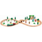 Lelin toys - 31916 - modélisme ferroviaire - train en bois - 50 pi ces Lelin toys - 31916 - modélisme ferroviaire - train en bois - 50 pi ces