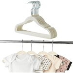 Letnerny - lot de 10 cintres antidrapants en velours pour bbs, nourrissons et tout - petits, ultra ...