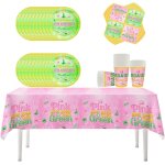 Letnerny - 61 pices vaisselle de fte pour sorcires, dcorations de fte sur le thme de la magie, ...
