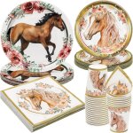 Letnerny - lot de 96 assiettes en carton pour fête de cheval derby horse - serviettes pour cheval - décoration ... Letnerny - lot de 96 assiettes en carton pour fête de cheval derby horse - serviettes pour cheval - décoration ...