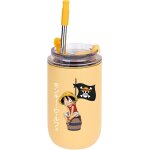 Letnerny - bouteille d'eau, 280 ml, anti - fuite, avec paille, gobelet en acier inoxydable, pour le travail, ...