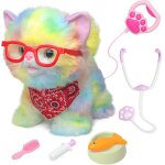 Letnerny - chat en peluche interactif télécommandé avec laisse, kit de jeu vétérinaire, couleurs arc ... Letnerny - chat en peluche interactif télécommandé avec laisse, kit de jeu vétérinaire, couleurs arc ...