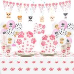 Letnerny - fournitures pour fête d'anniversaire sur le thème du chien, décorations pour fête de chiot ... Letnerny - fournitures pour fête d'anniversaire sur le thème du chien, décorations pour fête de chiot ...