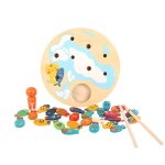 Lettres de pêche magnétiques en bois, jouets de table, jeux educatifs pour enfants d'âge préscolaire Lettres de pêche magnétiques en bois, jouets de table, jeux educatifs pour enfants d'âge préscolaire