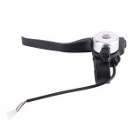 Levier de frein gauche en nylon et métal, poignée de remplacement avec cloche pour scooter électrique ... Levier de frein gauche en nylon et métal, poignée de remplacement avec cloche pour scooter électrique ...