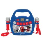 Lexibook spider - man lecteur musical karaok portable pour enfants