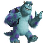 Licences figurine sulley - monstres et cie disney - 8 cm