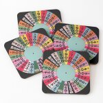 Liège sous - verres en bois roue de la fortune (jeu télévisé) 9, 5 cm lot de 4 pour boissons café tabl ... Liège sous - verres en bois roue de la fortune (jeu télévisé) 9, 5 cm lot de 4 pour boissons café tabl ...
