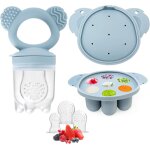 Life tetine grignoteuse bebe, t�tines sans bpa 3 tailles 3 - 24 mois, t�tine a fruit, 1pc bo�te de conservatio ...