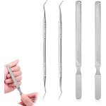 Lime a ongles longue en acier pour onychomycose, ongles incarns, ongles epais et fongiques avec rehausseur ...
