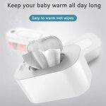 Lingettes chauffantes usb pour bb, distributeur de lingettes chaudes et humides, avec contrle de tempratur ...