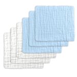 Lingette en coton de qualité supérieure pour bébé - douce, respirante, douce pour la peau, polyvalente ... Lingette en coton de qualité supérieure pour bébé - douce, respirante, douce pour la peau, polyvalente ...