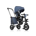 Lionelo tris jeans bleu tricycle enfants v�lo avec barre de pouss�e pneus en caoutchouc et fonction roue ...