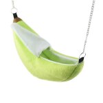 Lit banane pour hamster, furet, lapin, petit coton, maison suspendue, nouvelle cage pour animaux de compagnie, ...