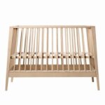 Lit b�b� 120x60 cm linea h�tre naturel leander