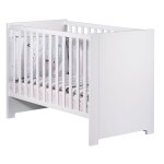 Lit bébé 60x120 loft blanc - sauthon meubles Lit bébé 60x120 loft blanc - sauthon meubles