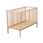 Lit bb 70x140 cm rmi vernis naturel