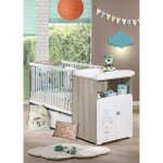Lit bb combin evolutif 60x120 en 90x190 teddy