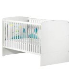 Lit bb evolutif little big bed 70x140cm blanc