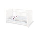 Lit bebe evolutif pinolino florentina l 146 x p 76 x h 85